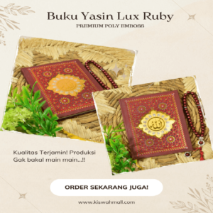 Buku Yasin Hardcover Lux Kiswahmall Ruby
